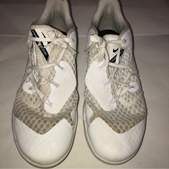Nike Zoom HyperCourt Hyperspeed Court CI2964-100 Volleyball Shoe, White, 9.5 - Picture 4 of 11
